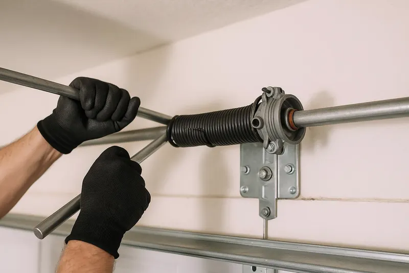 Off Track Door Repair in Yankeetown